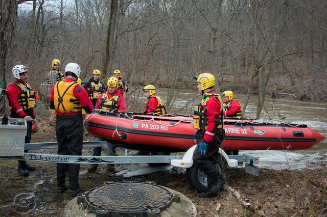 Water Rescue Training - 01/12/2014